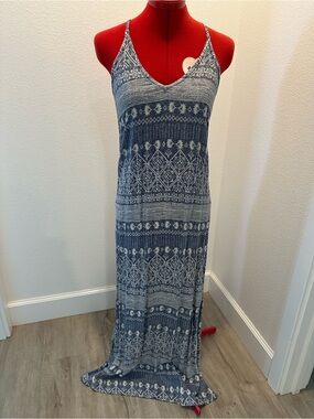 Roxy - Patterned Maxi Dress -Women's Size Extra Small